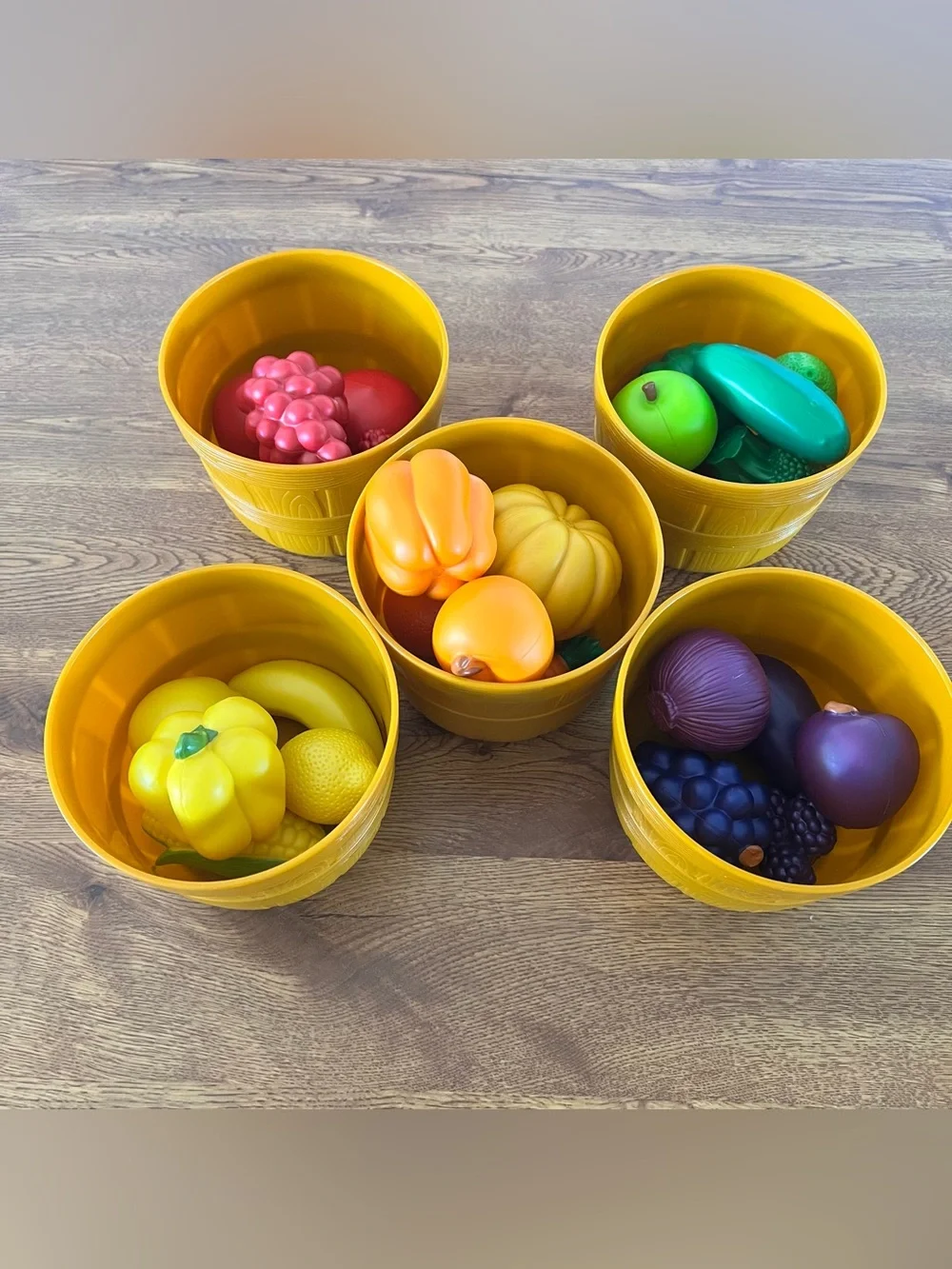 Kids Learning Resources Farmers Market Color Sorting Set
